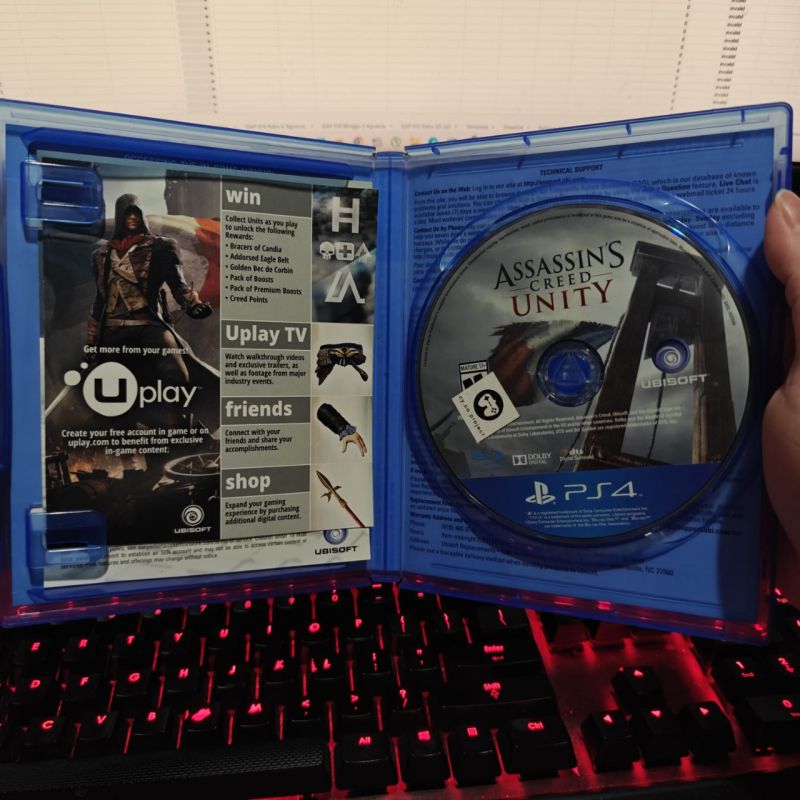 [HYBRID AUCTION] PS4 Game Assasin Creed Unity