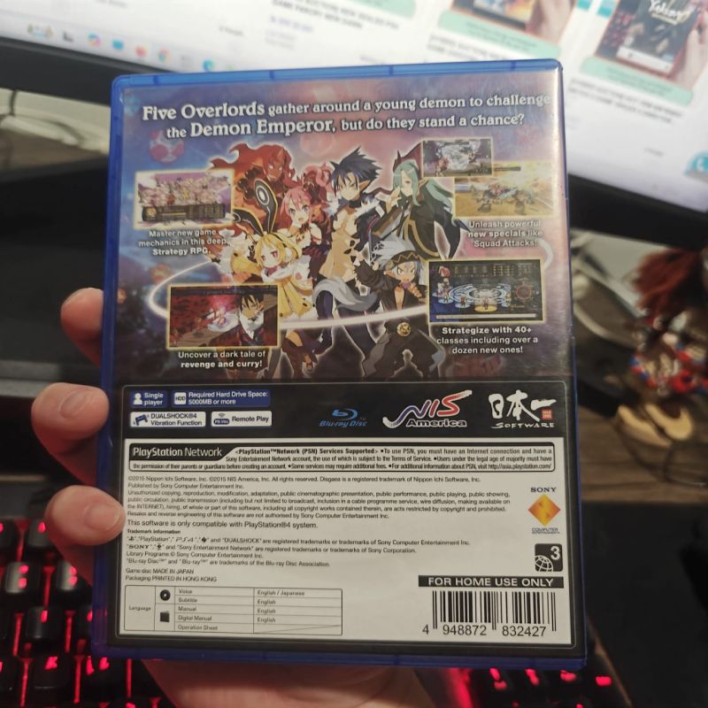 [HYBRID AUCTION] PS4 Game Disgaea 5 Alliance of Vengeance