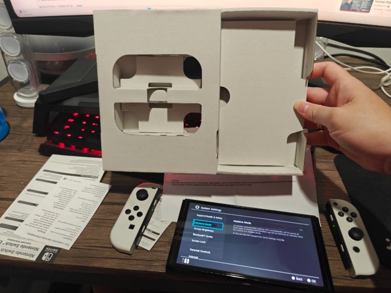 Nintendo Switdh Oled Original Firmware