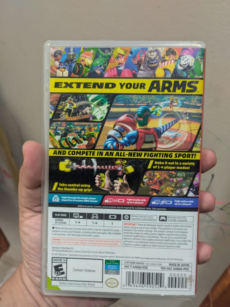ARMS Nintendo Switch