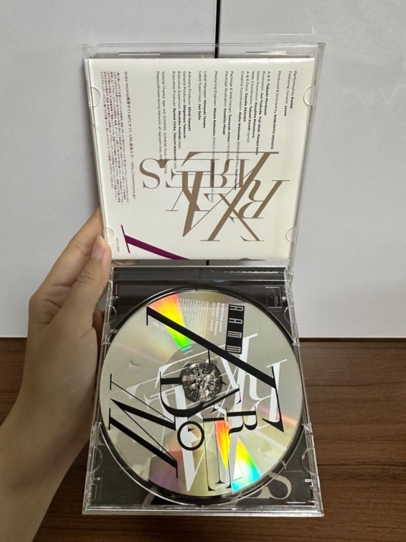 Japanese CD Freedom/Relayers - Ramm feat Ayami