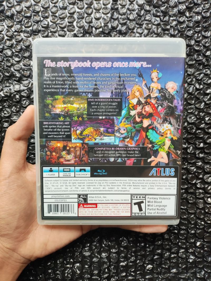 BD Kaset Ps3 Odin Sphere