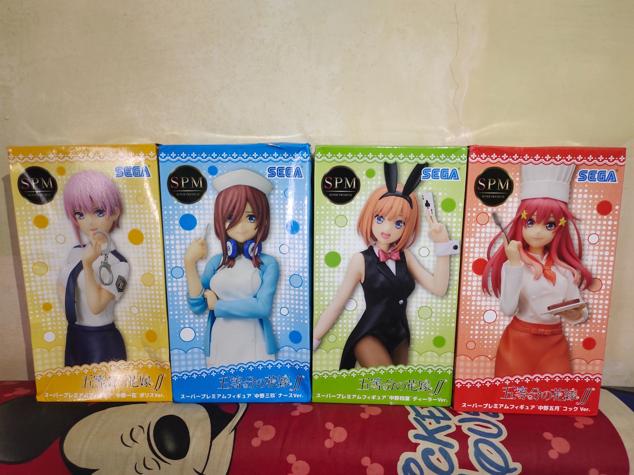 Paket Sega SPM Gotoubun no Hanayome ∬ Figure