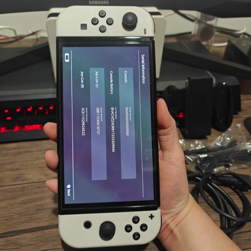 Nintendo Switch OLED CFW 512 Fullgames Trifecta