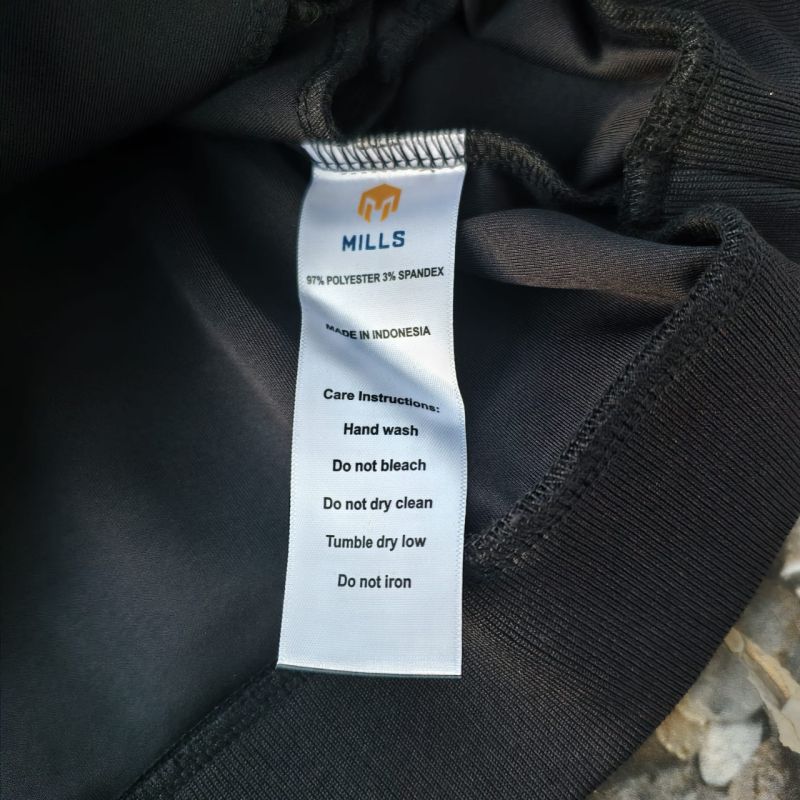 Mills Rizqan Varsity Jacket – Black Red (Size M)