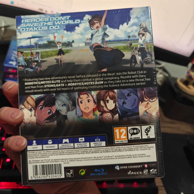 [HYBRID AUCTION GAP 519] New Sealed Double Pack PS4 Game Robotic Notes