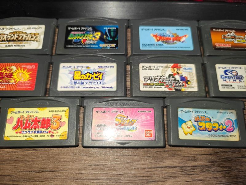Japanese Gameboy Advance Game Batch 1