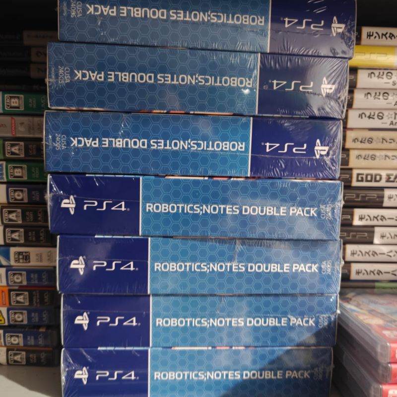 [HYBRID AUCTION GAP 519] New Sealed Double Pack PS4 Game Robotic Notes