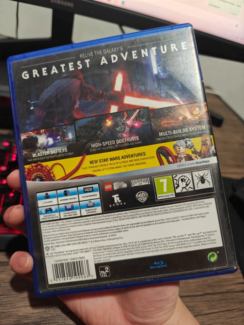 PS4 Game Lego Star Wars The Force Awakens