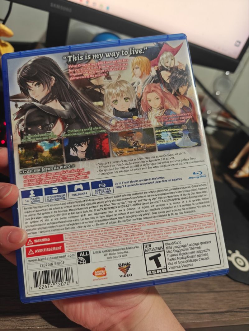 Tales of Berseria PS4