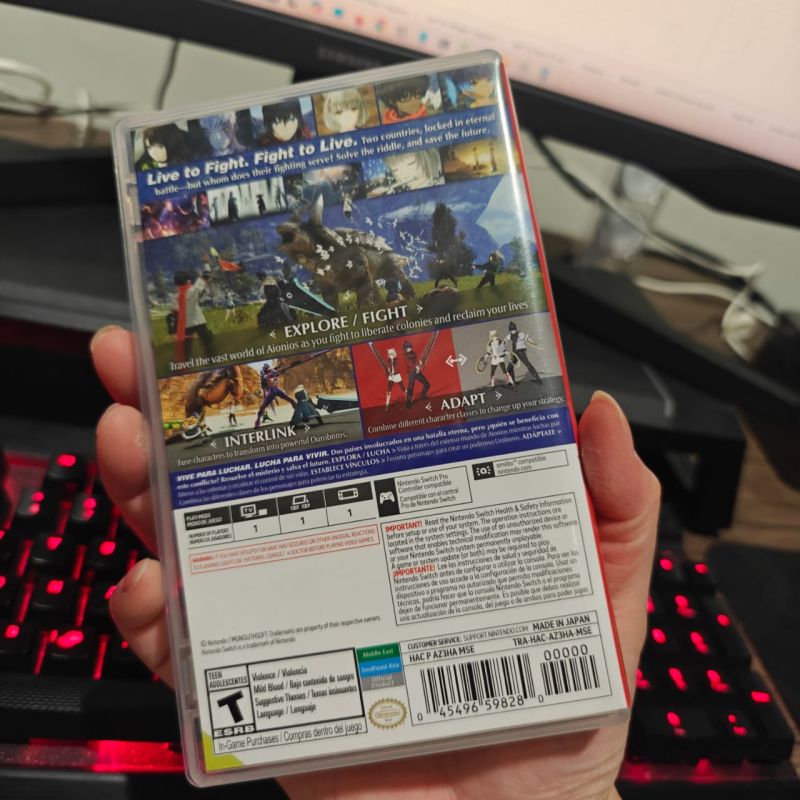 [HYBRID AUCTION GAP 519] Nintendo Switch Game Xenoblade Chronicles 3