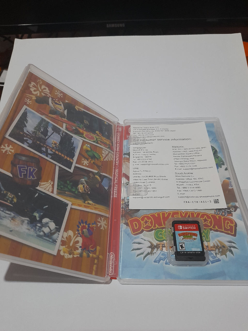 Donkey Kong Country Tropical Freeze - USA MDE Second / Bekas [Game Nintendo Switch]