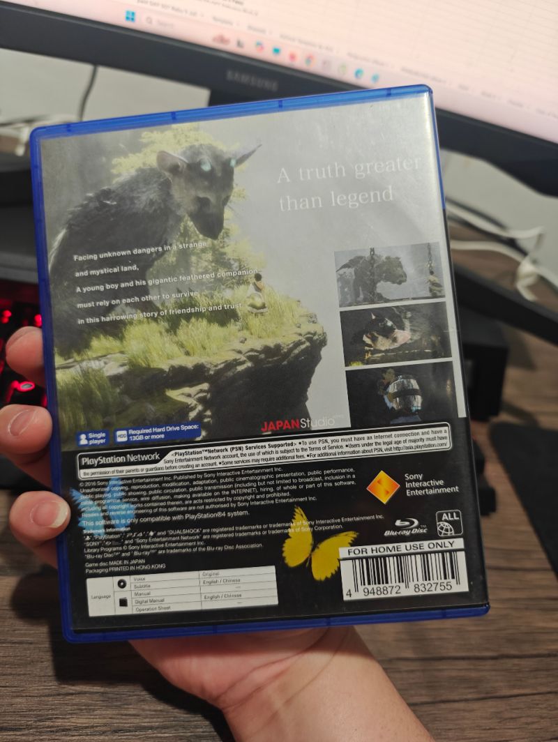 HYBRID AUCTION GAP 510 PS4 Game The Last Guardian