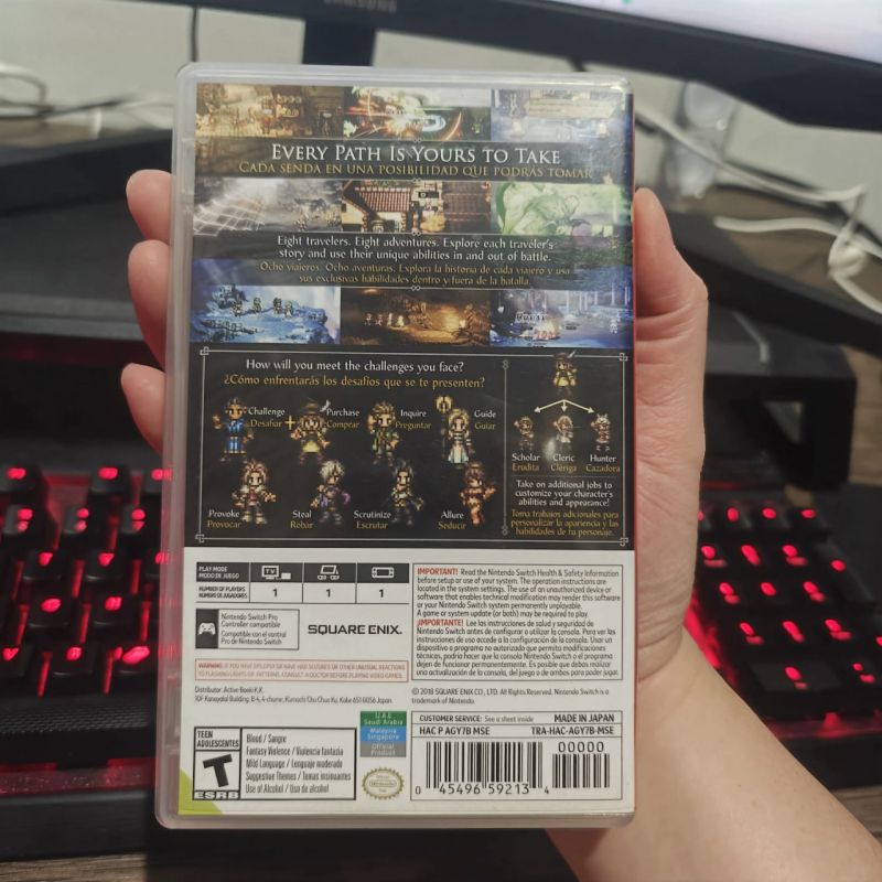 [HYBRID AUCTION] Nintendo Switch Game Octopath Traveler