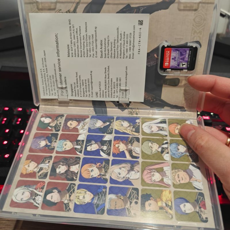 [HYBRID AUCTION GAP 519] Nintendo Switch Game Fire Emblem Three Houses