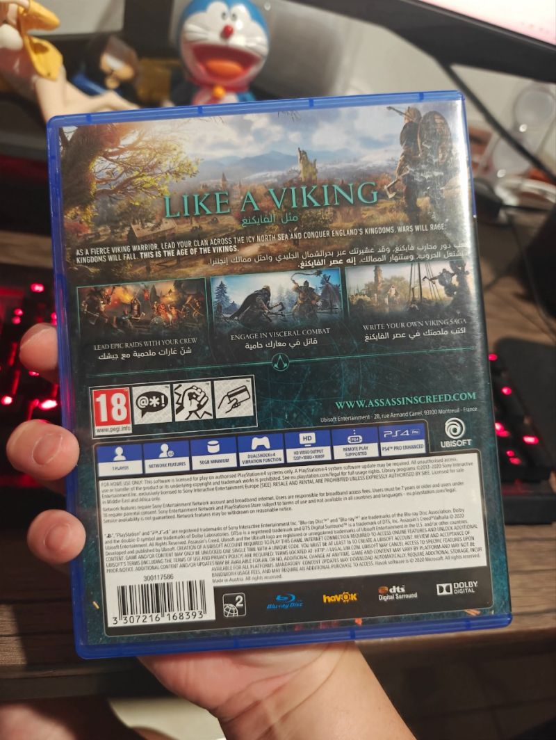 PS4 Game Assasin Creed Valhalla