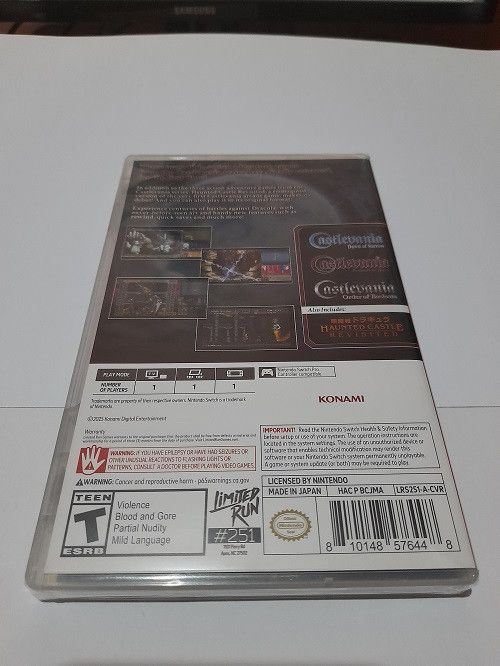 Castlevania Dominus Collection - Pure USA [Game Nintendo Switch]