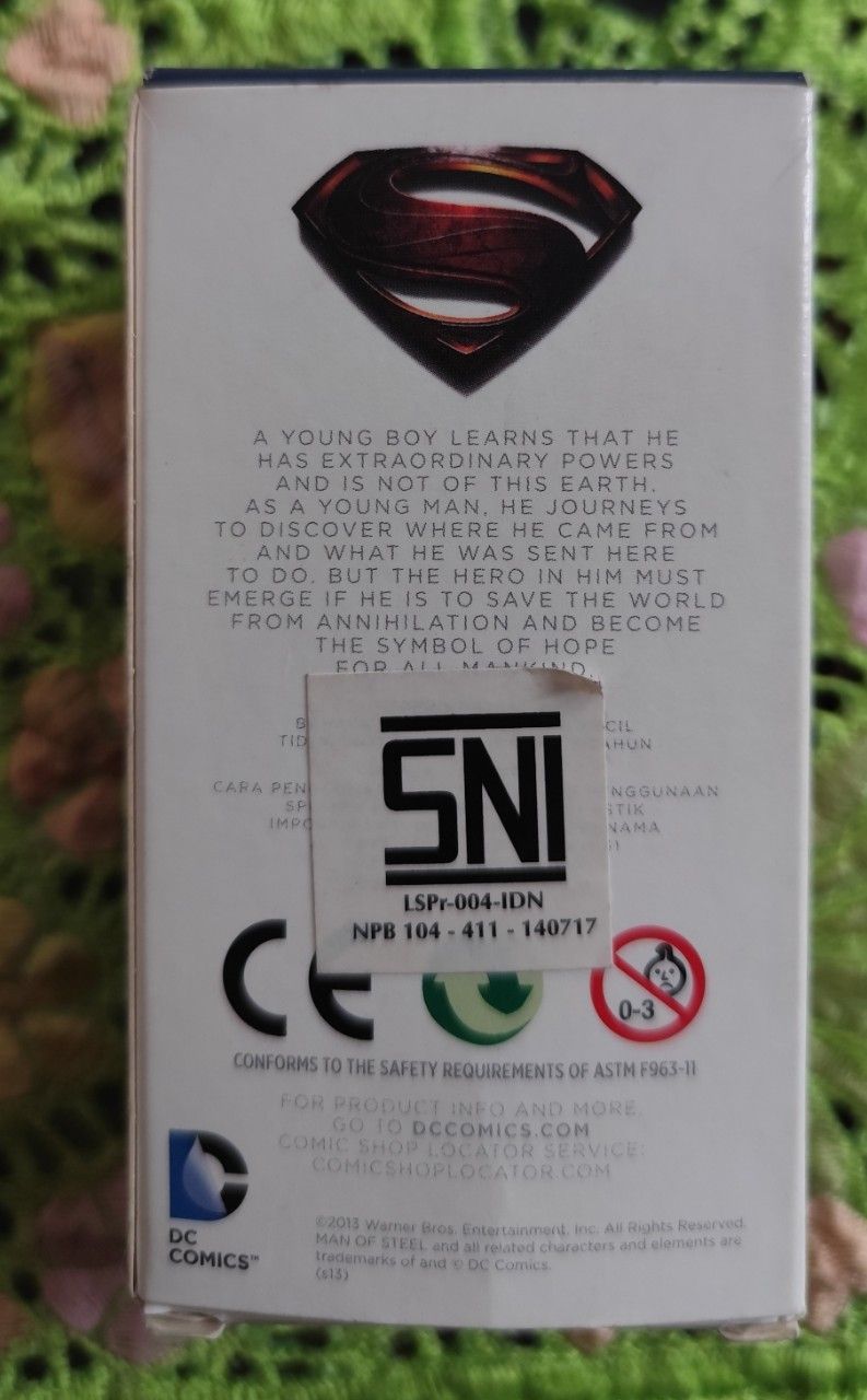 Superman PVC Figure (Original DC) BNIB