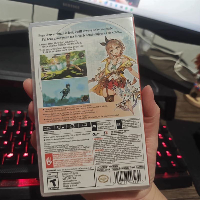[HYBRID AUCTION] New Sealed Nintendo Switch Game Atelier Ryza 2 Lost Legends and the Secret Fairy