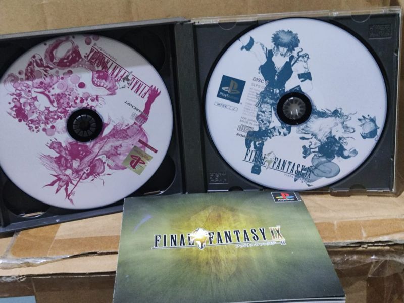 Game PlayStation 1 Final Fantasy 9 IX Region Japan (Super Rare!!)