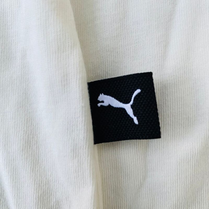 T-Shirt Puma Long Sleeve Putih – Size XL