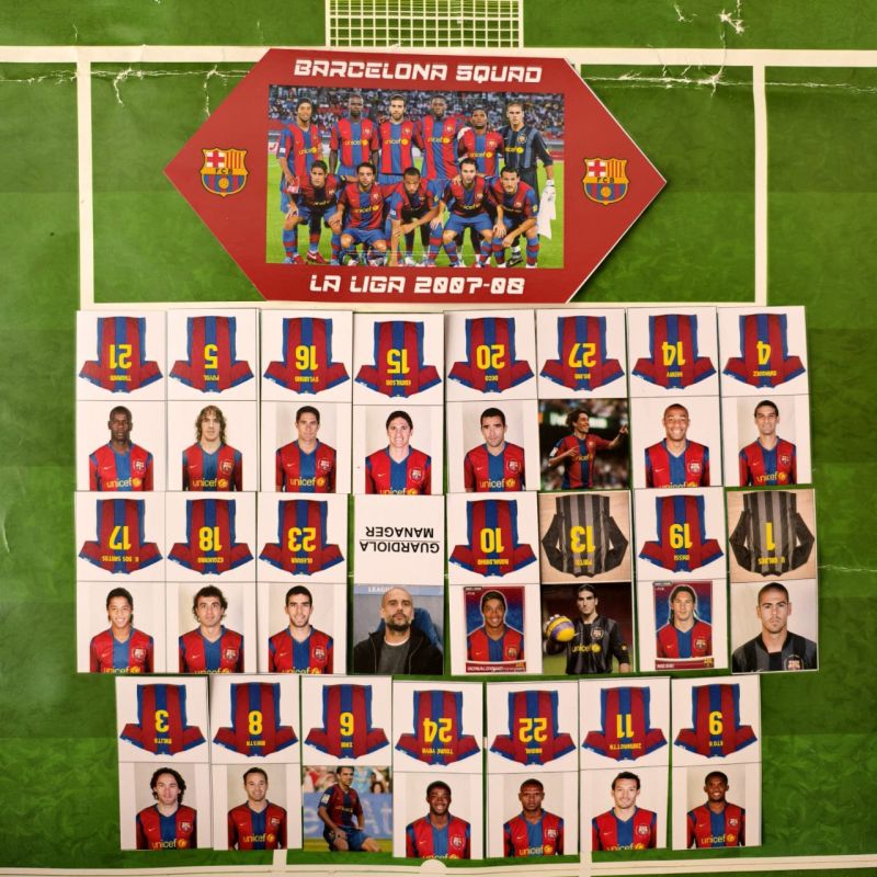 [LIGA SPANYOL} Mainan Bola Kertas plus gawang Klub