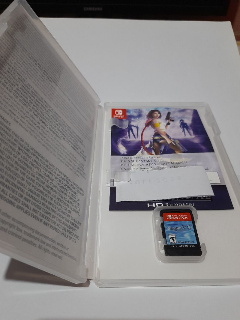 Final Fantasy X X-2 HD Remaster - Pure USA Second / Bekas [Game Nintendo Switch]