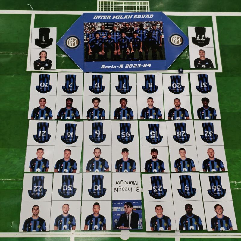 [LIGA ITALY] Mainan Bola Kertas plus gawang Klub