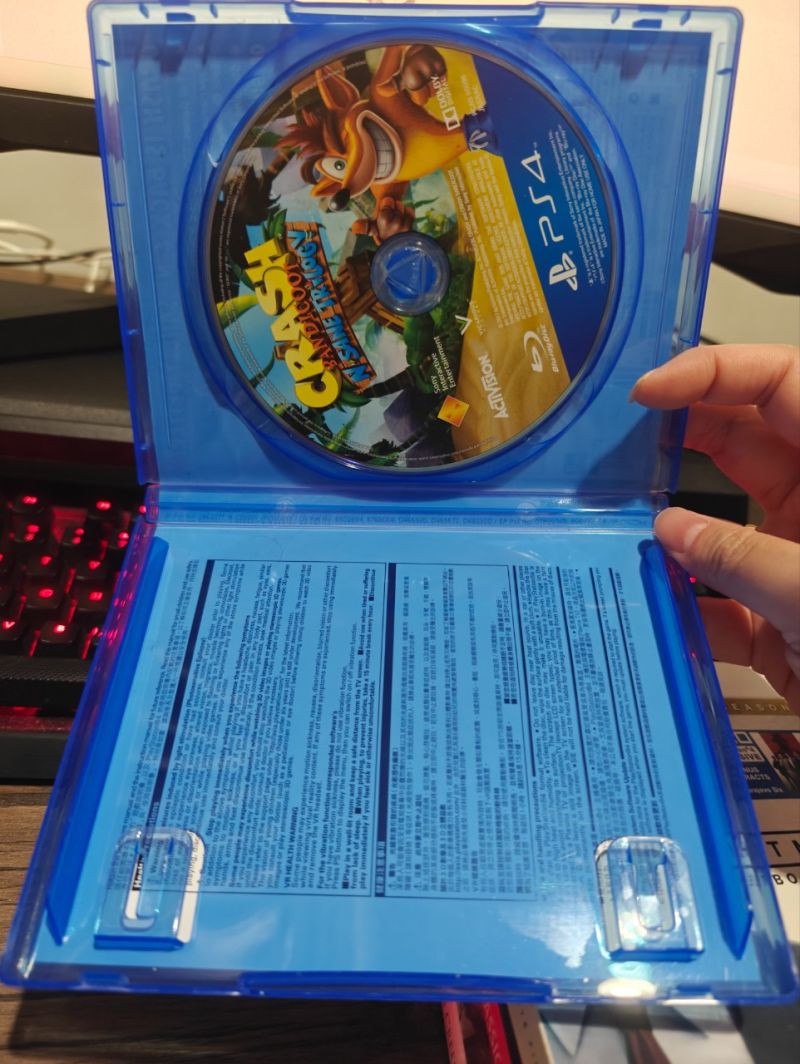 PS4 Game Crash Bandicoot Nsane Trilogy