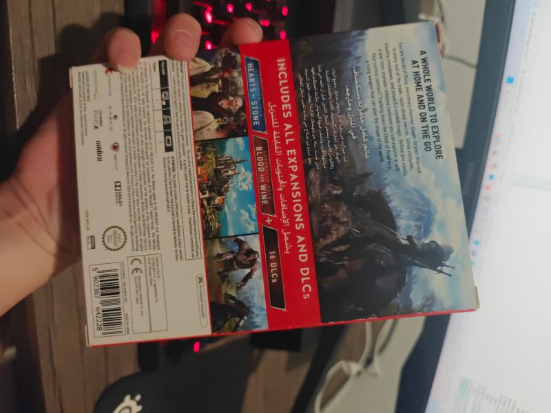 HYBRID AUCTION GAP 510 Nintendo Switch Game The Witcher 3 Wild Hunt Complete Edition