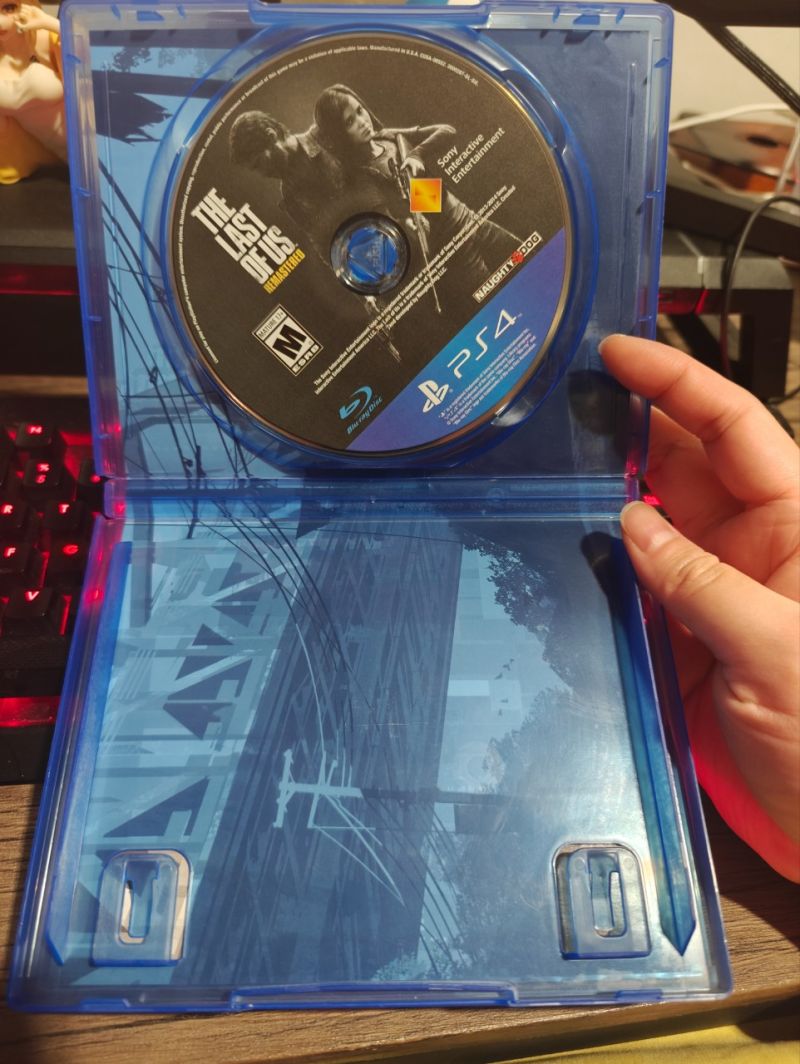 Reg 1 PS4 Game The Last of US Remastered