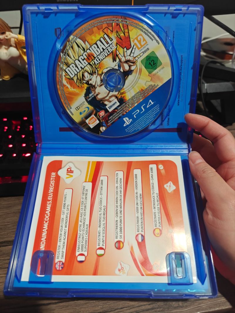 PS4 Game Dragonball Xenoverse