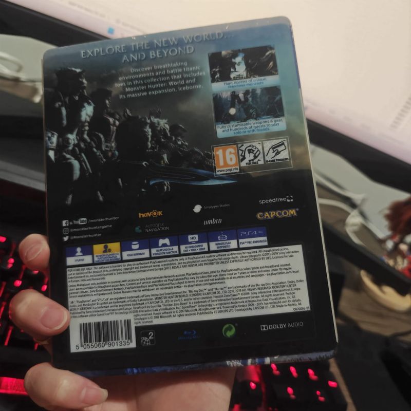 [HYBRID AUCTION] Master Edition PS4 Game Monster Hunter Iceborne