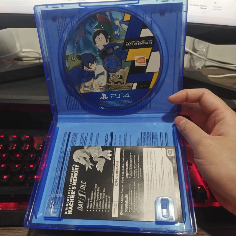 [HYBRID AUCTION] PS4 Game Digimonstory Cybersleuth Hackers Memory