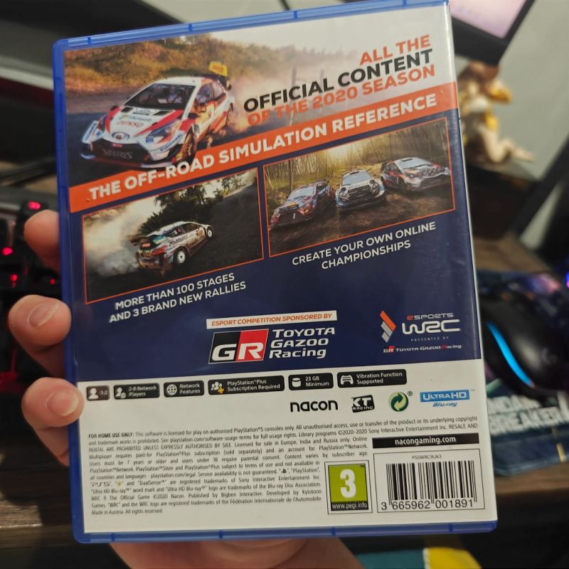 HYBRID AUCTION PS5 Game WRC 9
