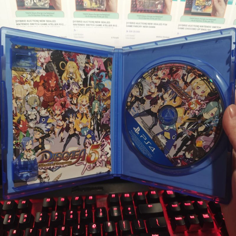 [HYBRID AUCTION] PS4 Game Disgaea 5 Alliance of Vengeance