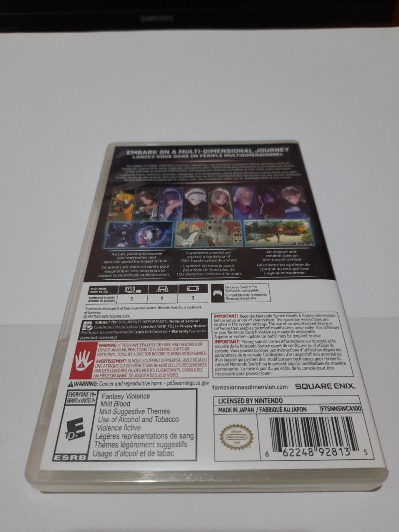 Fantasian Neo Dimension - Pure USA Second / Bekas [Game Nintendo Switch]