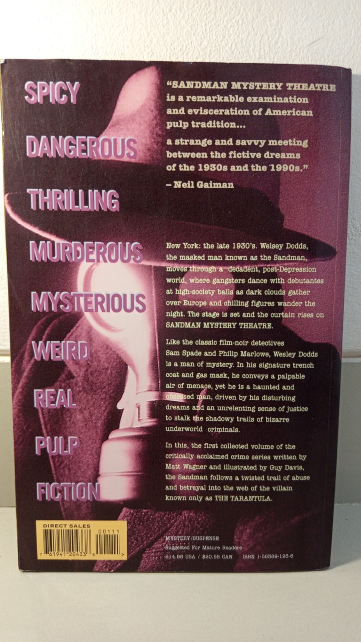 TPB Komik Sandman Mystery Theatre (RARE)