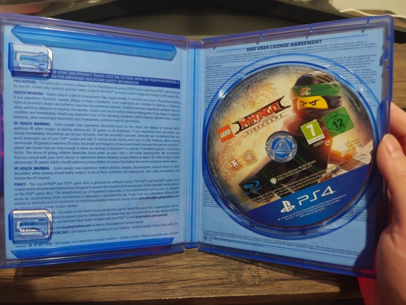 PS4 Lego Ninjago Movie