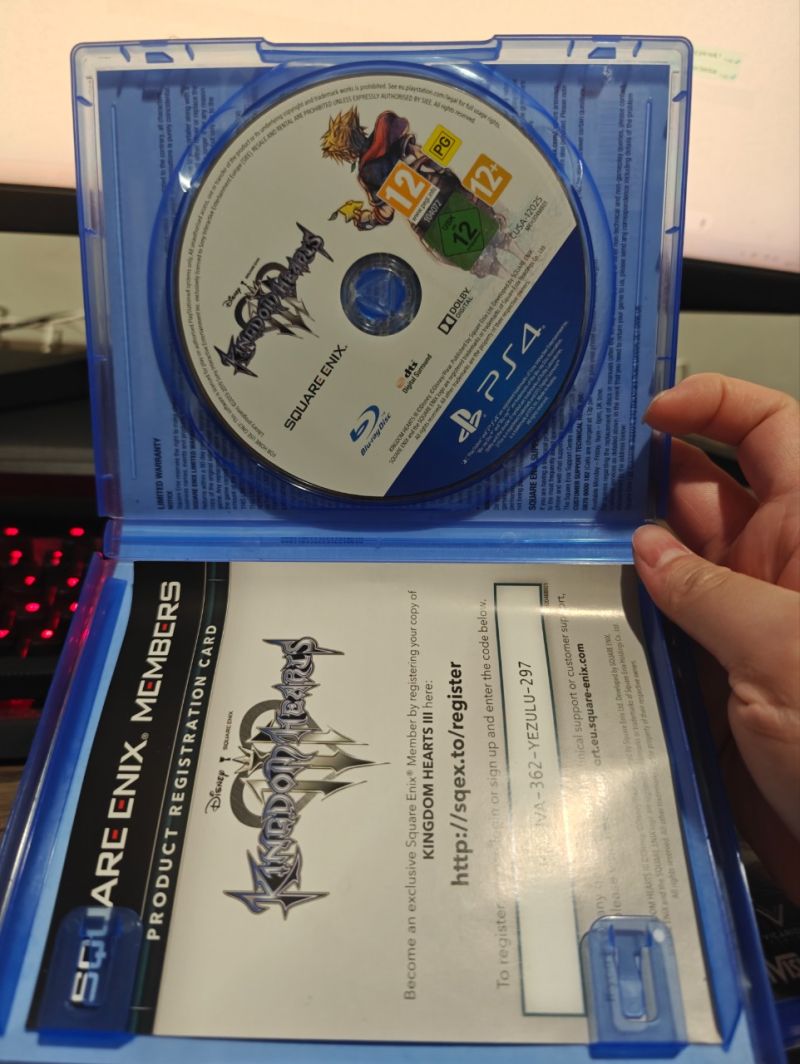 PS4 Game Kingdom Hearts 3