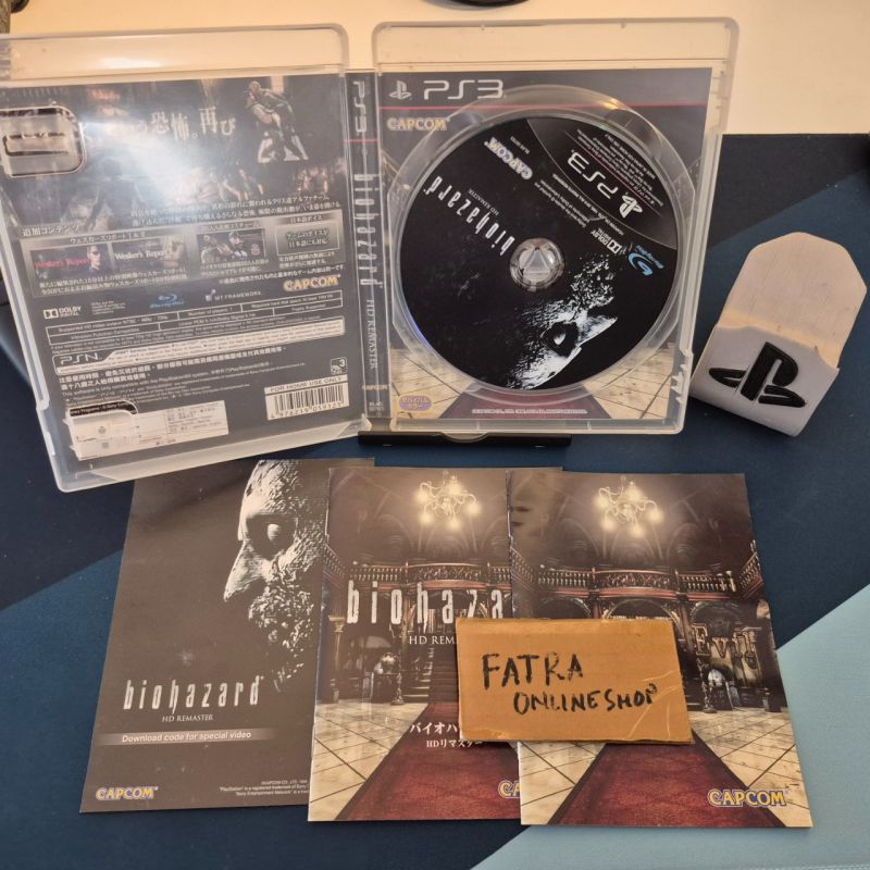 Kaset BD PS3 Resident Evil Remastered