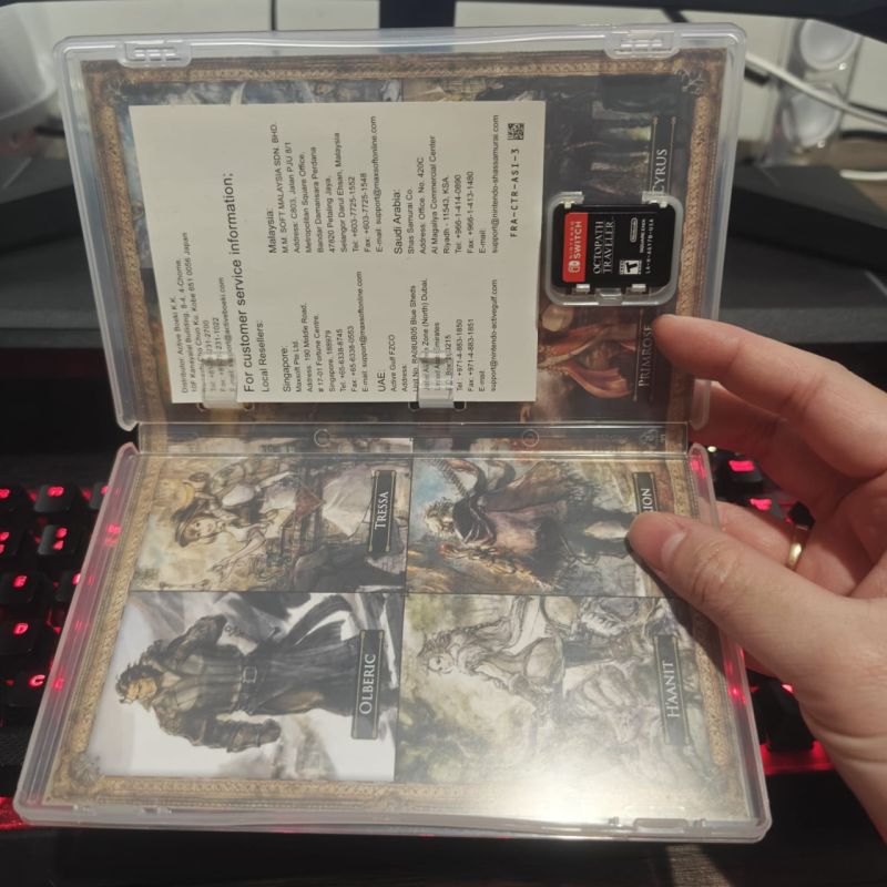 [HYBRID AUCTION] Nintendo Switch Game Octopath Traveler