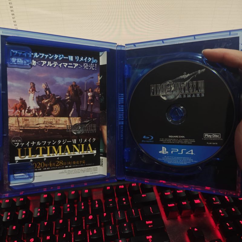 [HYBRID AUCTION] PS4 Game Final Fantasy 7 Remake ENGLISH