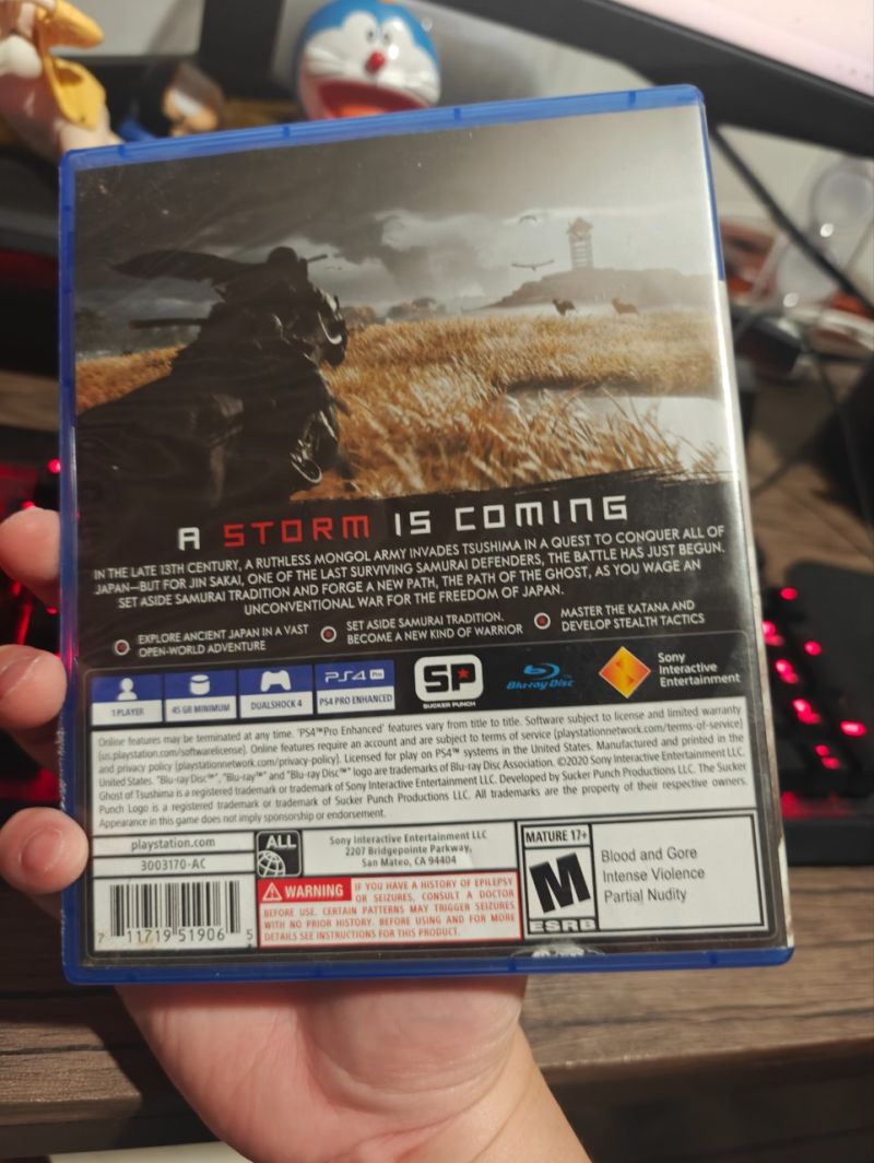 PS4 Game Ghost of Tsushima