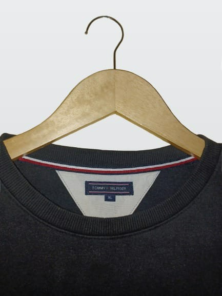 Crewneck Tommy Hilfiger basic Black size XL