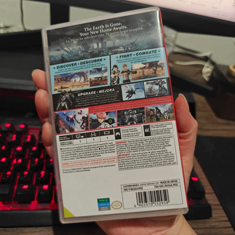 [HYBRID AUCTION GAP 519] Nintendo Switch Game Xenoblades Chronicles X Definitive Edition