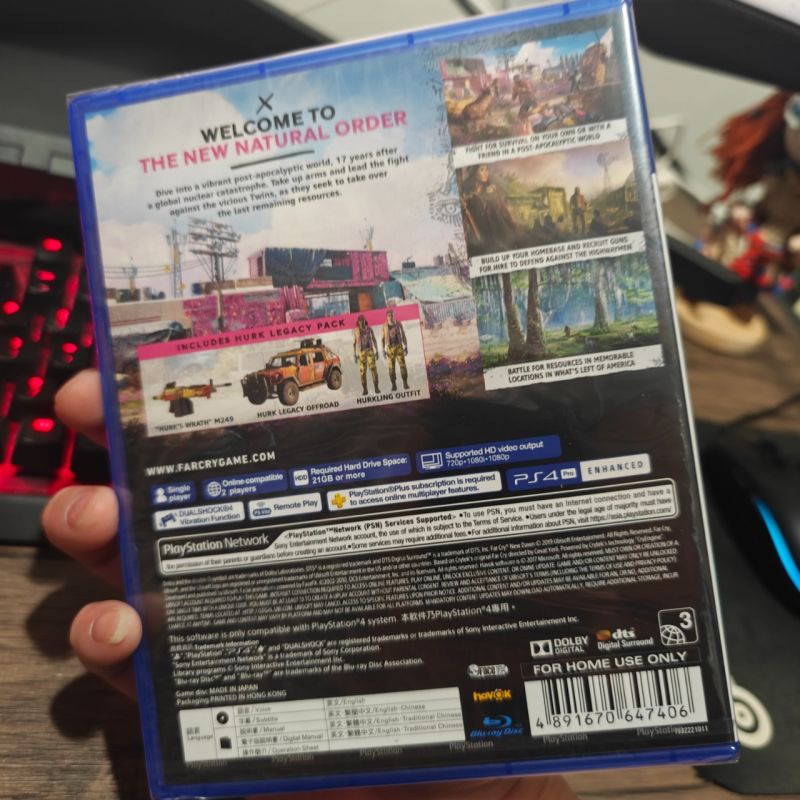 HYBRID AUCTION PS4 Game Farcry New Dawn