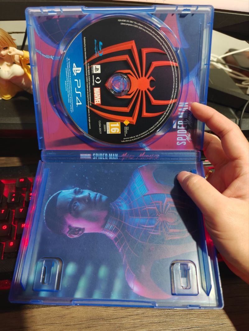 PS4 Game Marvel Spiderman Miles Morales