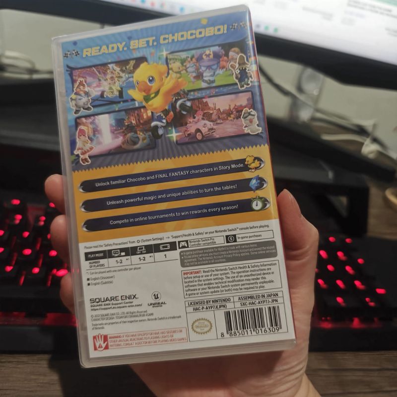 [HYBRID AUCTION] Nintendo Switch Game Chocobo GP ENGLISH
