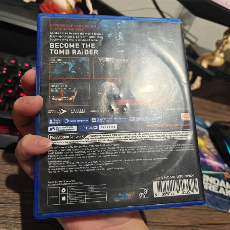 PS4 Game Shadow of the Tomb Raider